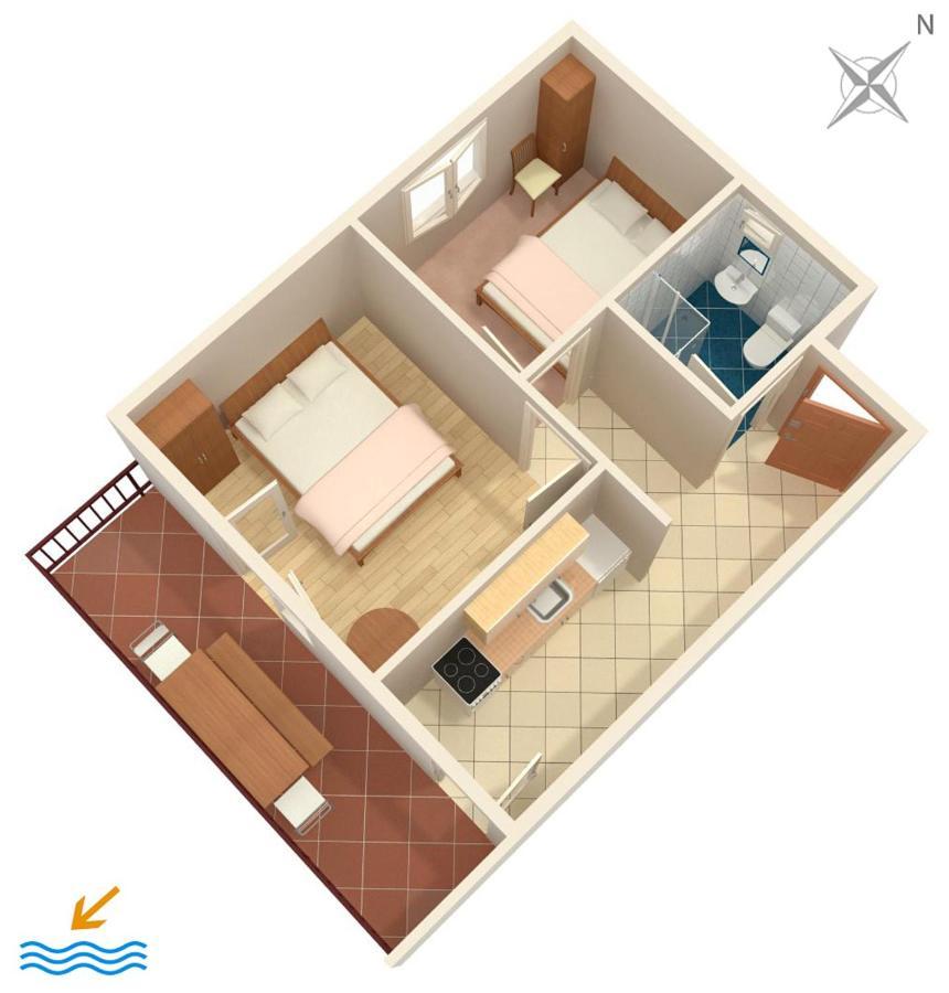 Seaside Secluded Apartments Cove Torac, Hvar - 589 Gdinj Екстериор снимка