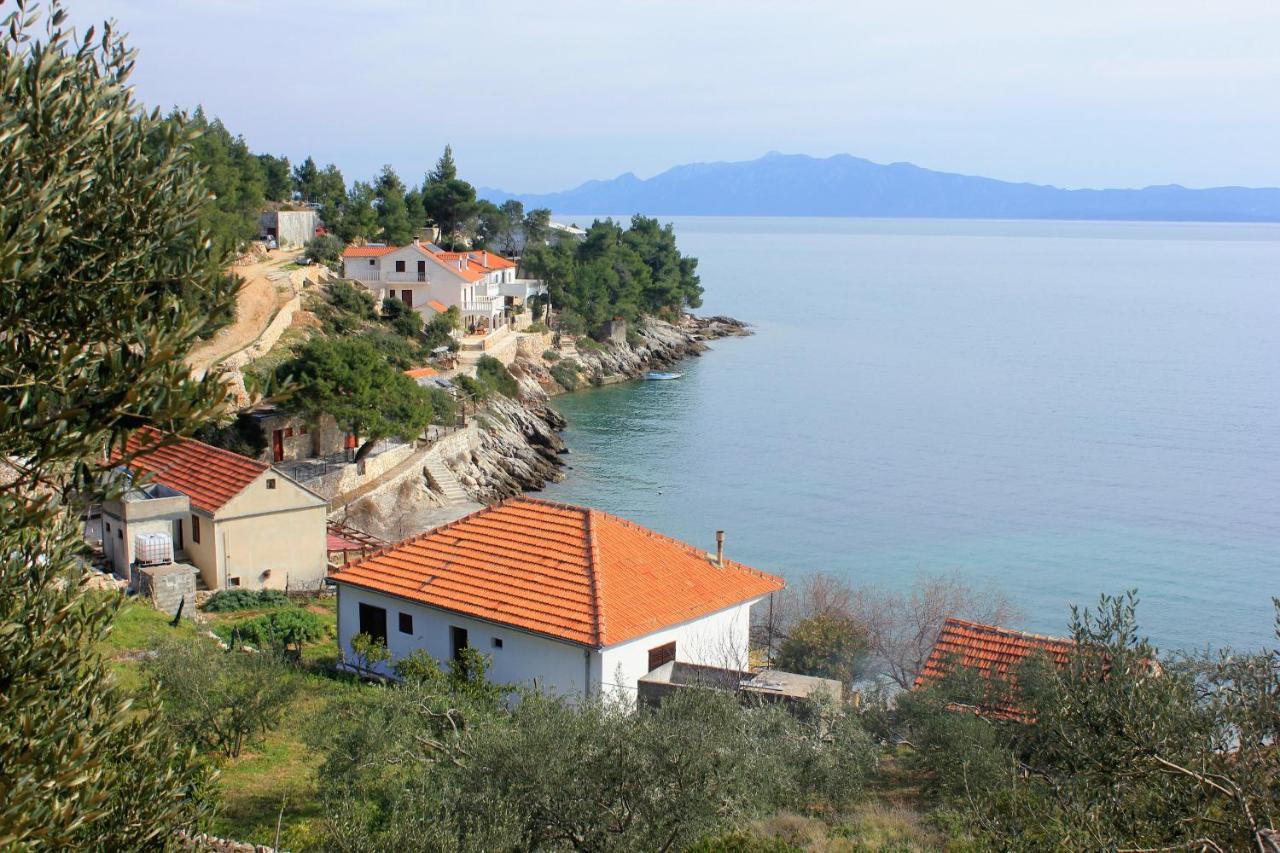 Seaside Secluded Apartments Cove Torac, Hvar - 589 Gdinj Екстериор снимка