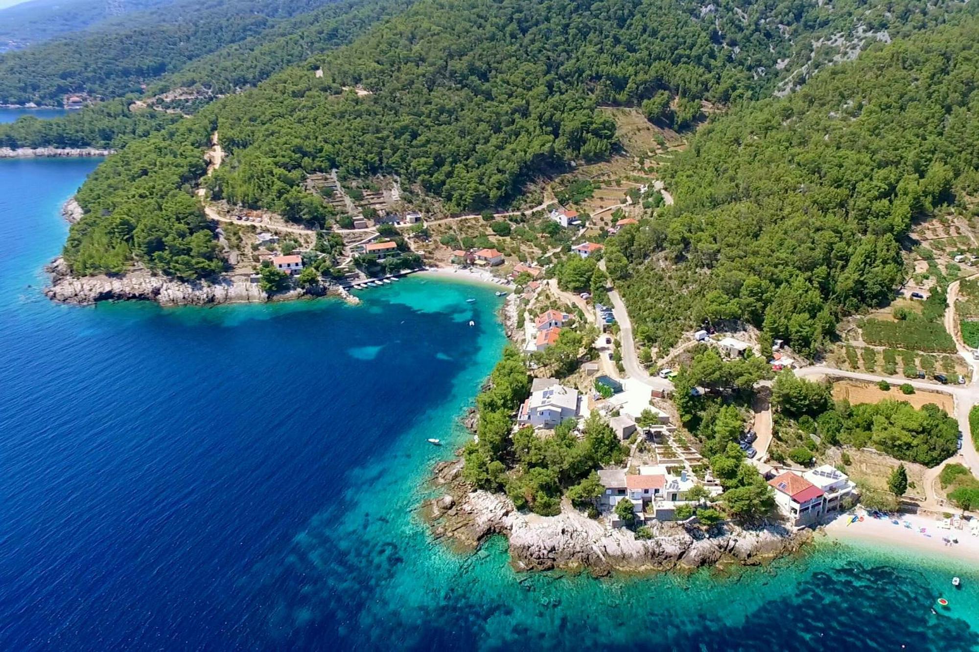 Seaside Secluded Apartments Cove Torac, Hvar - 589 Gdinj Екстериор снимка